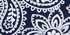 Navy Paisley